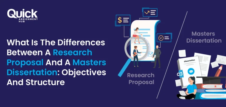 Differences Between a Research Proposal and a Masters Dissertation: Objectives and Structure