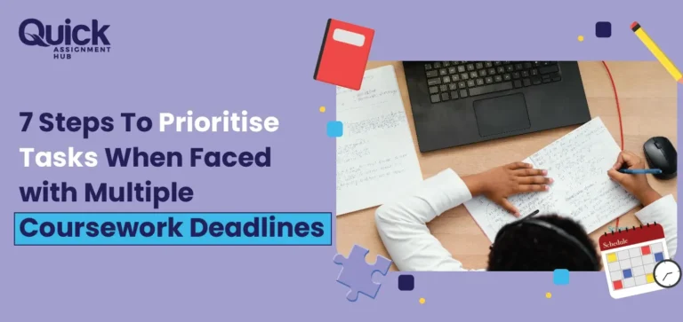 Steps To Prioritise Tasks When Handling Multiple Coursework Deadlines
