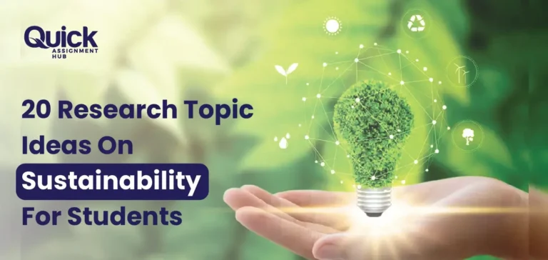 Top 20 Sustainable Research Topic Ideas To Work On