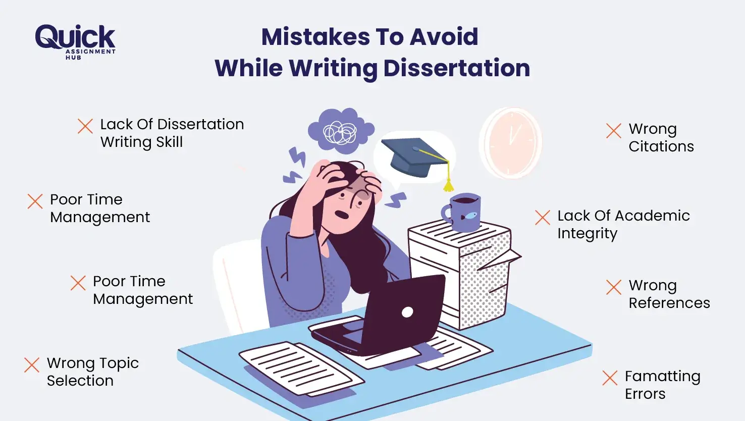 8 Common Mistakes To Avoid In Your Dissertation