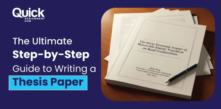 Thesis Paper: The Ultimate Step-by-Step Writing Guide