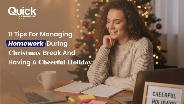 11 Tips For Managing Homework During Christmas Break And Having A Cheerful Holiday