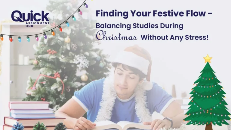 Finding Your Festive Flow - Balancing Studies During Christmas Without Any Stress!