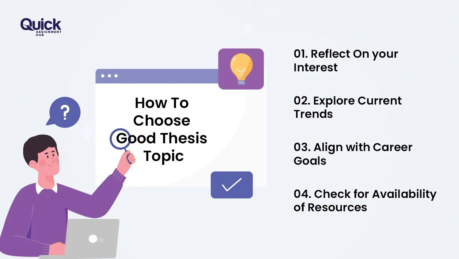 how to choose a thesis topic