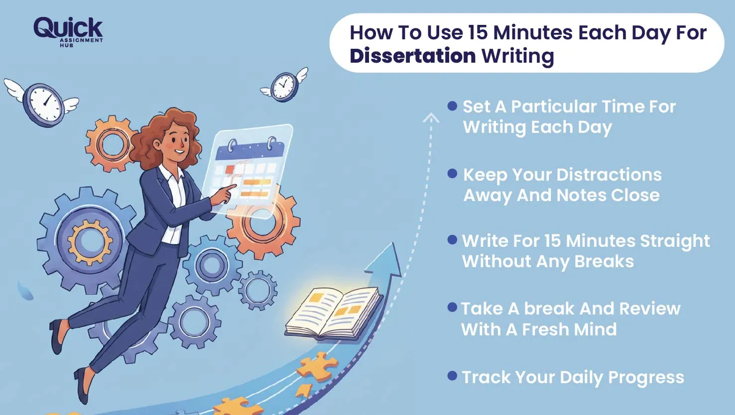 how to write Dissertation for 15 minutes daily