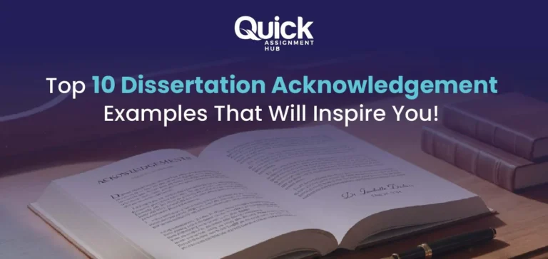 Top 10 Dissertation Acknowledgement Examples That Will Inspire You!