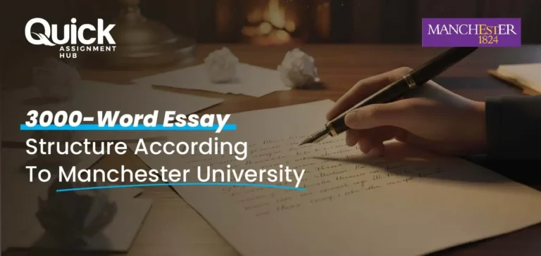 3000-Word Essay Structure According To Manchester University