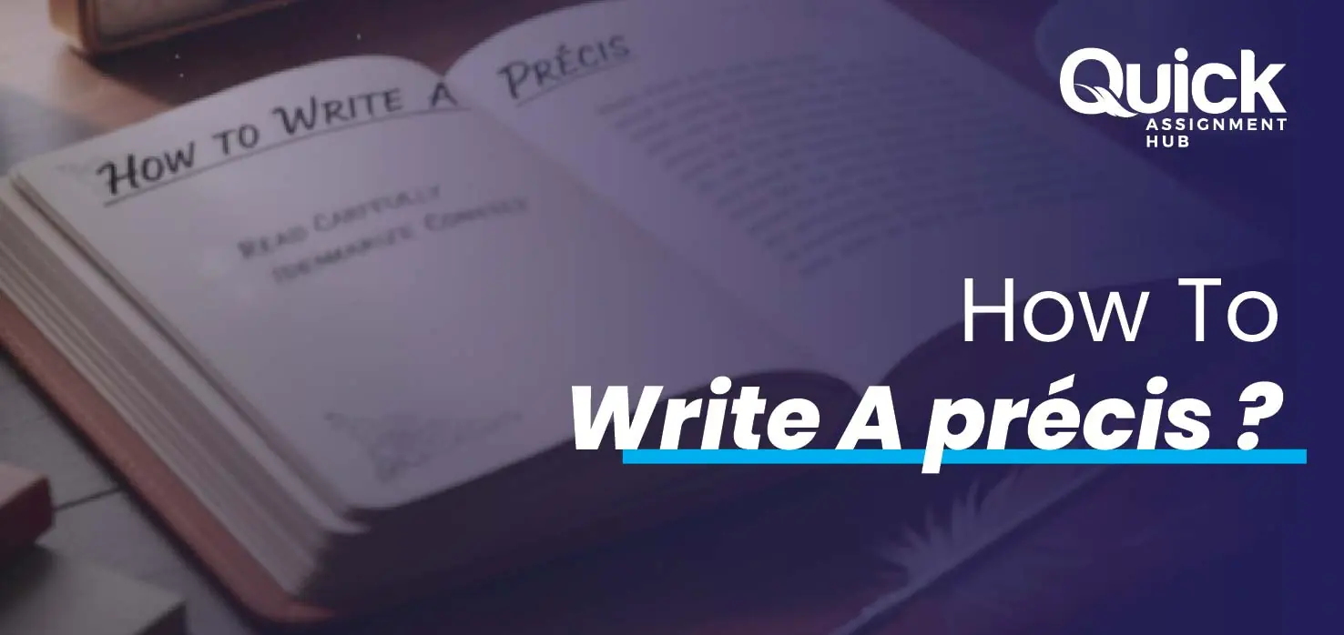 How To Write A précis - A Simple Guide