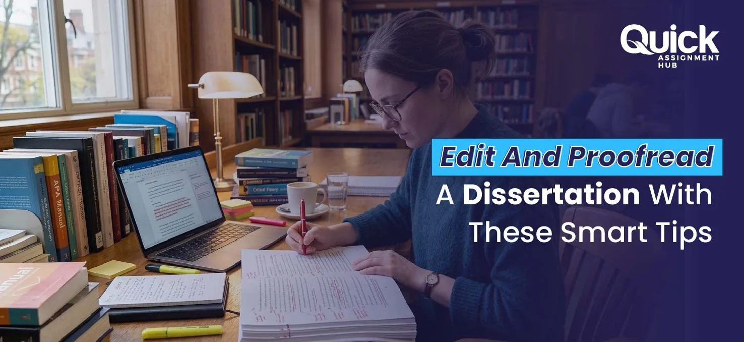 edit and proofread a dissertation